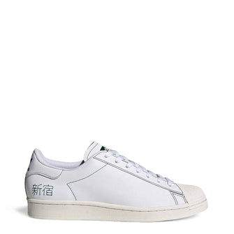 Sneakers Unisex Bianco Adidas SuperstarPure Pelle Tessuto