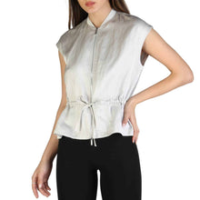 Camicia Smanicato Donna Grigio Armani Exchange 3ZYQ02_YNBFZ