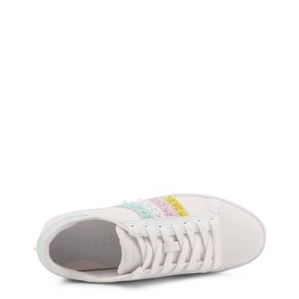 Sneakers Donna Bianco borchie Guess - JACOBB-FL6JCB-LEA12