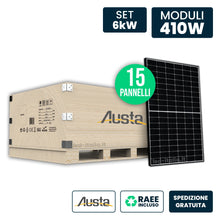 V-TAC Italia Set 6kW con 15 Pannelli Solari 410W
