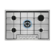 EGS7534X ACCIAIO INOSSIDABILE DA INCASSO 75 CM GAS 5 FORNELLO