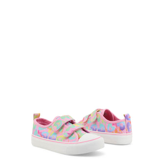 Sneakers Bambina Velcro Rosa Shone 291-001