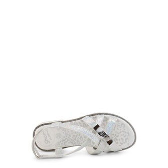 Sandali Bambina Glitter Argento Shone 19057-001