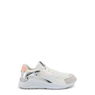 Sneakers Bambino Bianco Argento Shone 3526-014