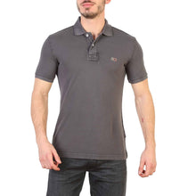 Polo Uomo Grigio Napapijri N0YHDX Cotone 100%