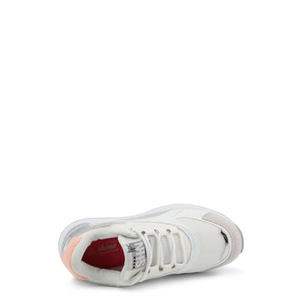 Sneakers Bambino Bianco Argento Shone 3526-014