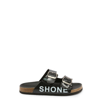 Sandali Bambino Nero Logo Shone 026798