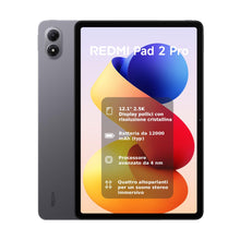 XIAOMI REDMI PAD 2 PRO GRAPHITE GRAY 12,1" 8GB/256GB solo WiFi