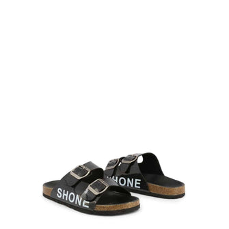 Sandali Bambino Nero Logo Shone 026798