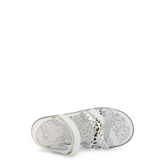 Sandali Bambina Grigio Glitter Shone 7193-021