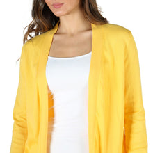 Maglia Cardigan Donna Giallo Cotone Fontana 2.0 P1991