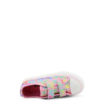 Sneakers Bambina Velcro Rosa Shone 291-001