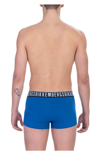 Boxer Uomo Bipack Blu Bikkembergs - BKK1UTR06BI