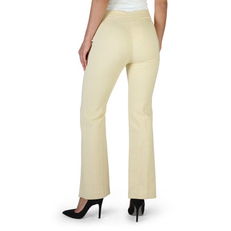 Pantalone Donna Giallo Cotone Fontana 2.0 BRENDA