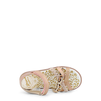 Sandali Bambino Glitter Velcro Shone 7193-021