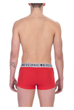 Boxer Uomo Bipack Rosso Bikkembergs - BKK1UTR06BI