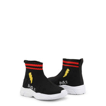 Sneakers Bambino Nero Rosso Shone 1601-005