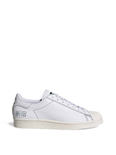 Sneakers Unisex Bianco Adidas SuperstarPure Pelle Tessuto
