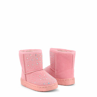 Stivaletti bambina Rosa Glitter Shone 198