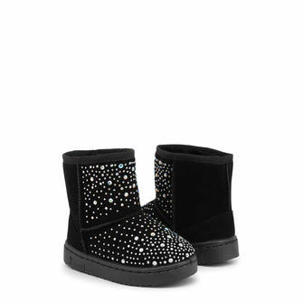 Stivaletti Bambina Nero Glitter Shone 198