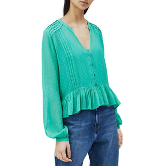 Camicia Donna Verde Bottoni Pepe Jeans ARVANA_PL303947