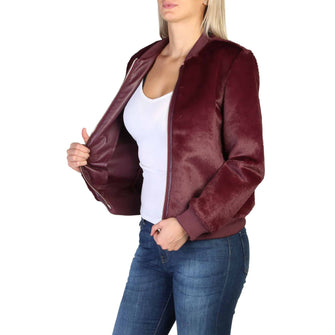 Giacca Donna Rosso zip Armani Exchange 6ZYB57_YNFSZ