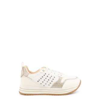 Sneakers bambina Glitter Bianco Shone 9110-010