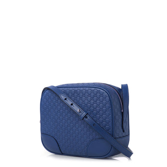 Tracolla Donna Borsa blu Pelle zip Gucci 449413_BMJ1G