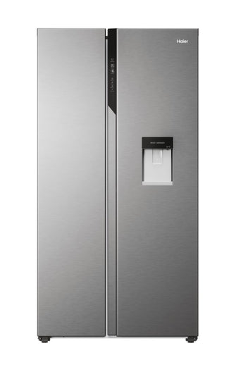 SBS 90 Serie 5 HSR5918DWMP frigorifero side-by-side Libera installazione 521 L D Platino, Acciaio inox