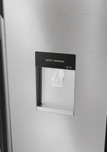 SBS 90 Serie 5 HSR5918DWMP frigorifero side-by-side Libera installazione 521 L D Platino, Acciaio inox