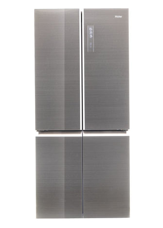 Cube 83 Serie 7 HTF-508DGS7 frigorifero multi-door Libera installazione 537 L F Grigio