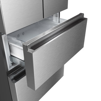 RF632N4BCE frigorifero side-by-side Libera installazione 485 L E Acciaio inox