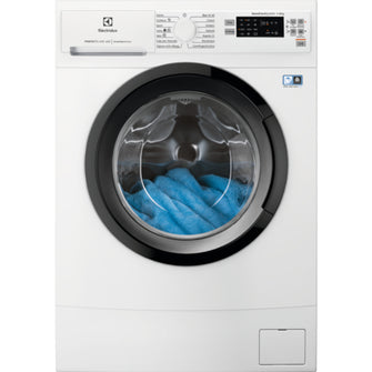 SensiCare 600 EW6S526B lavatrice Caricamento frontale 6 kg 1151 Giri/min Argento, Bianco