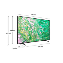 CRYSTAL UHD 4K 55” UE55DU8070UXZT SMART TV WI-FI BLACK 2024, PROCESSORE CRYSTAL 4K, 4K UPSCALING, AIRSLIM DESIGN, OTS LITE