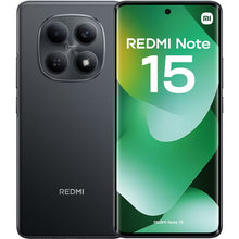 XIAOMI REDMI NOTE 15 BLACK 6.77" 6GB/128GB